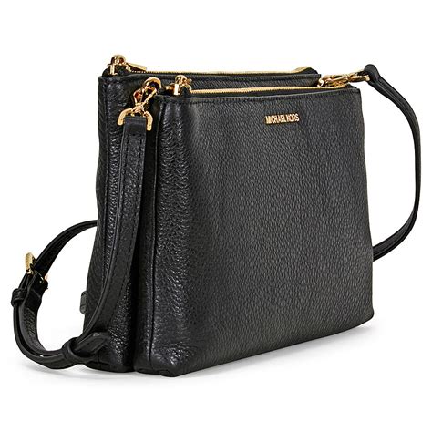 double zip crossbody michael kors|Michael Kors double zipper crossbody.